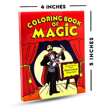 Magic Makers Pocket Size Magic Coloring Book (5 X 4 Inches)