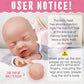 Vollence 18 Inch Sleeping Full Silicone Baby Doll,Not Vinyl Dolls,Eye Closed Newborn Silicone Baby That Look Real, Realistic Lif