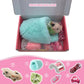 Volobe 5 Inches Silicone Piglet, Soft Mini Realistic Silicone Animal, Gift Box With Silicone Piglet Accessories, Kids Lifelike Reborn Doll(Ella)