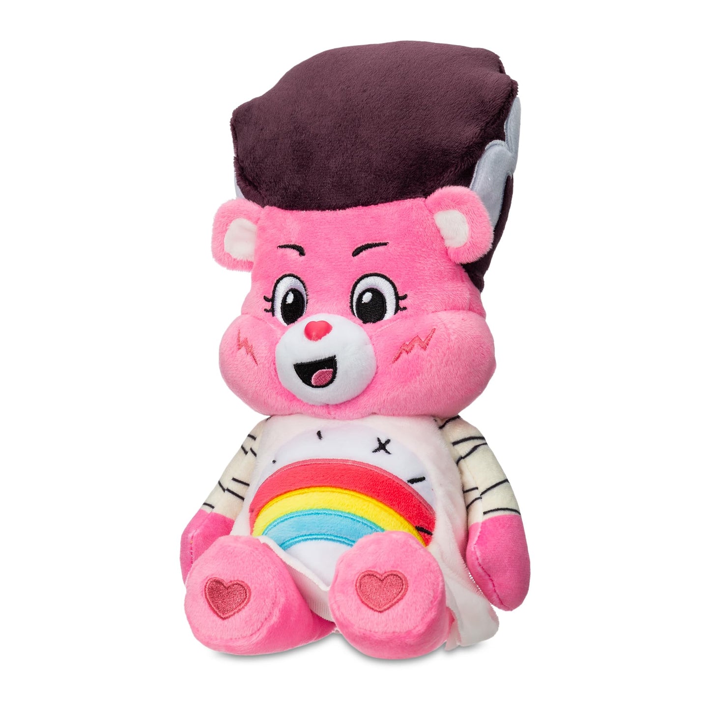 Care Bears Universal Monsters 9'' Fun Size Plush - Cheer Bear As Bride Of Frankenstein - Soft, Huggable Plushie, Stuffed Animal