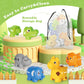 Happymate Learning Toys For 2 3 4 Year Old, 20 Pcs Number Matching Game With Digital English, 10 Different Animal Figures, Presc