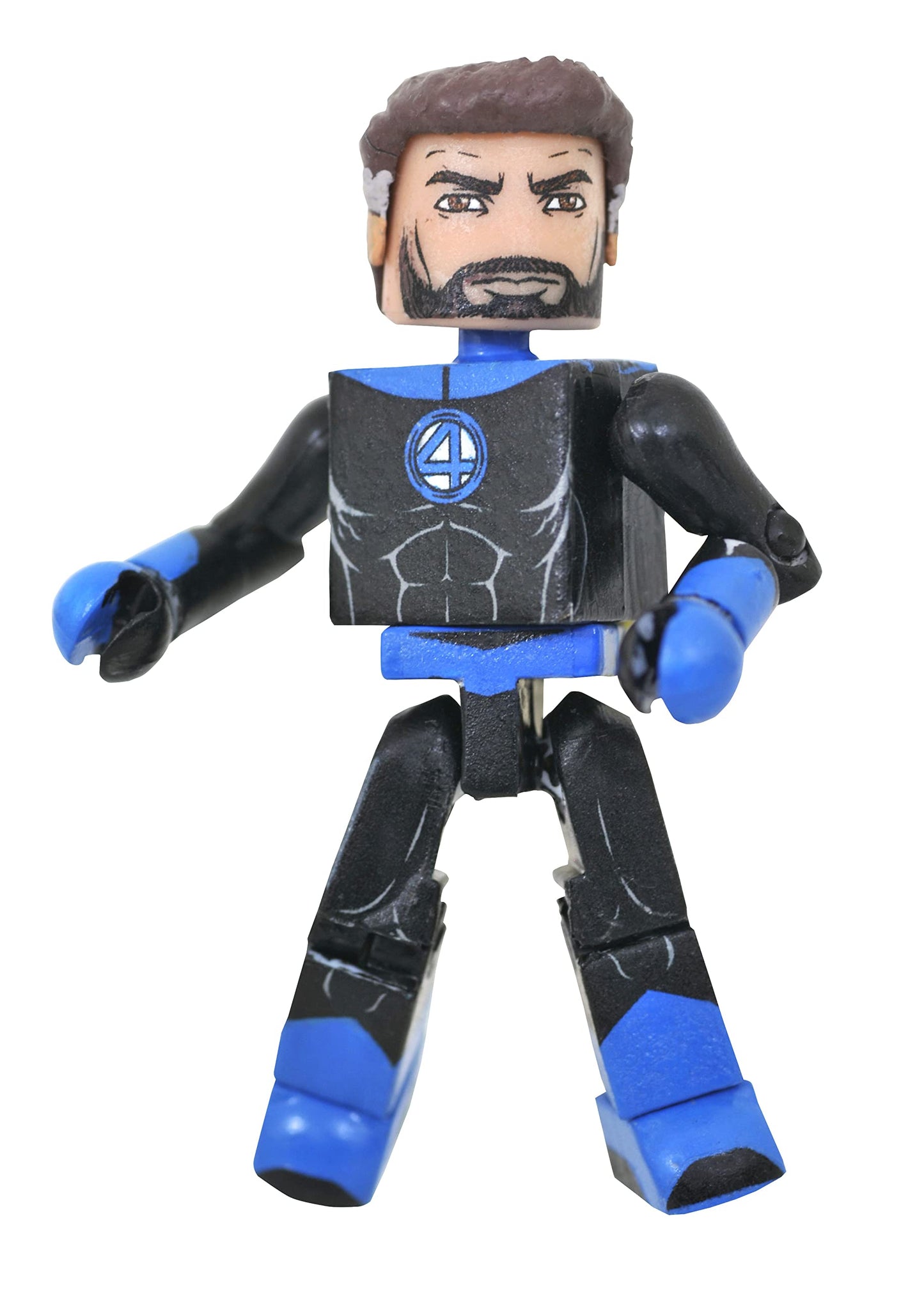 Diamond Select Toys Marvel Minimates: Fantastic Four Deluxe Box Set, Multicolor