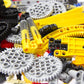 Habow 1085Pcs Technic-Parts Gears-Axle-Pin-Connector Compatible With Lego-Technic Shock Bsorber Wheels Chain Link Frame Joints C