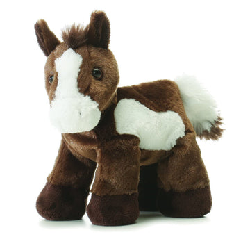 Aurora World Mini Flopsie Plush Horses 8 Paint & Gypsy, 8 In