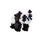 Plus Plus 3D Animal Figure Building Block Set, 70 Mini Interlocking Puzzle Pieces, Fun Stem Toys For Kids - Panda Maker Tube