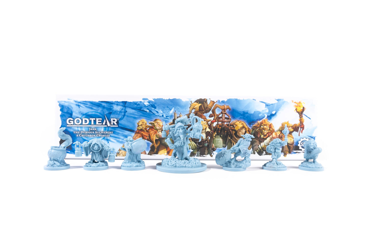 Godtear: Jaak, The Dubious Alchemist & Cauldron Cronies Guardians Champions Set