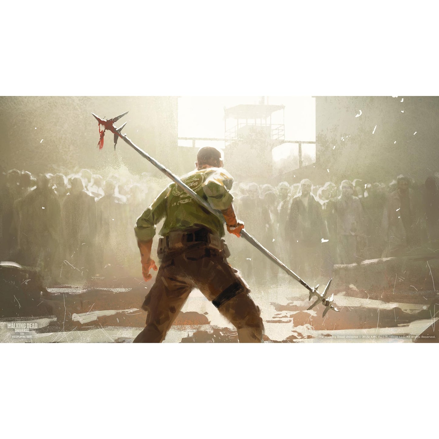 Free League Publishing The Walking Dead Universe RPG Core Rules - Hardback RPG Book, Horror Roleplaying, Free League Publishing
