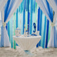 Captain Decor Blue Streamers - 6 Pack of 492ft Crepe Paper Rolls for Party Decorations (1.8 inch x 82 ft/Roll)