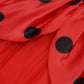 Reliparty Ladybug Costume For Girls With Polka Dots Ladybird Dress Dress Up Halloween Christmas 120