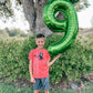 Green Number 9 Balloon 40 Inch, 9 Balloon Number, 9Th Birthday Decorations, Green Party Supplies For Boys Girls