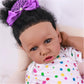 MAIHAO Reborn Baby Dolls Black Girl with Soft Body African American Real Life Babies Girl That Look Lifelike Newborn Baby Dolls