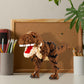 Csnrhg Dinosaur Tyrannosaurus Building Blocks Model Decor Micro Mini Blocks Toy Birthday For Age 6+ Children Adults Teens 1559 P
