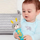 Bambiya Bunny Baby Teething Toy For 6 Months And Up - Baby Teether, Rattle & Musical Toy With Lights, Fun Sound Effects - Baby Toy Gift For Ages 6 Months And Up