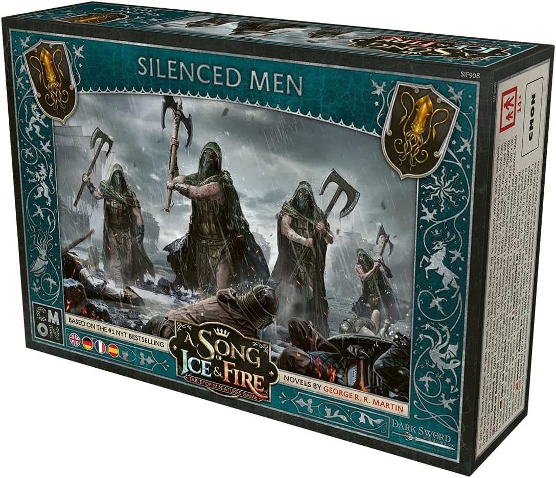 Cmon A Song Of Ice And Fire Tabletop Miniatures Silenced Men Unit Box | Strategy Game For Teens And Adults | Ages 14+ | 2+ Playe