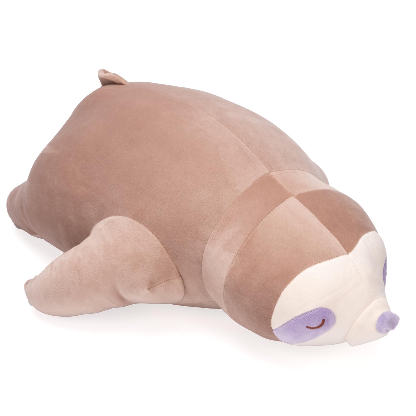 Zysmalat Weighted Stuffed Animal Sloth - Large Sloth Weighted Plush - 24 Inch - 4 Lbs - Stuffie Plushie - Sensory Soft Comfort C