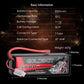 GOLDBAT 11.1V 5000mAh 3S 50C LiPo RC Battery Hard Case Pack with Deans Connector for Emaxx Axial RC Car Truck Buggy Truggy Vehic