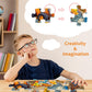 Jadeso 48 Pieces Jumbo Floor Puzzles For Kids Ages 3-5, Puzzle For Kid Ages 4-6, Construction Site Jigsaw Large Puzzles, Childre
