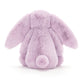 Jellycat Bashful Lilac Bunny Stuffed Animal, Medium, 12 Inches