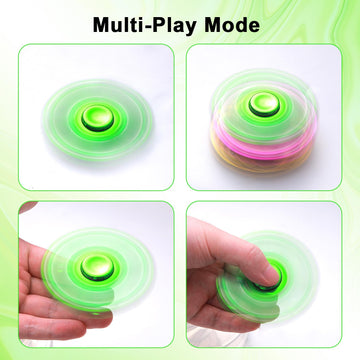 Scione 3Pcs Fidget Spinner For Kids Adults, Stress Relief Sensory Fidgets Toys Cool Electroplated Fidget Spinners For Kids Adhd Autism Halloween Birthday Gifts Fidgets Classroom Prizes For Boys Girls