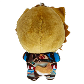 Kooliya Small Size Genshin Impact Figure Plush Doll - Gorou (4 Inch), Keychain Anime Figure Soft Stuffed Gift For Game Fans (Gor
