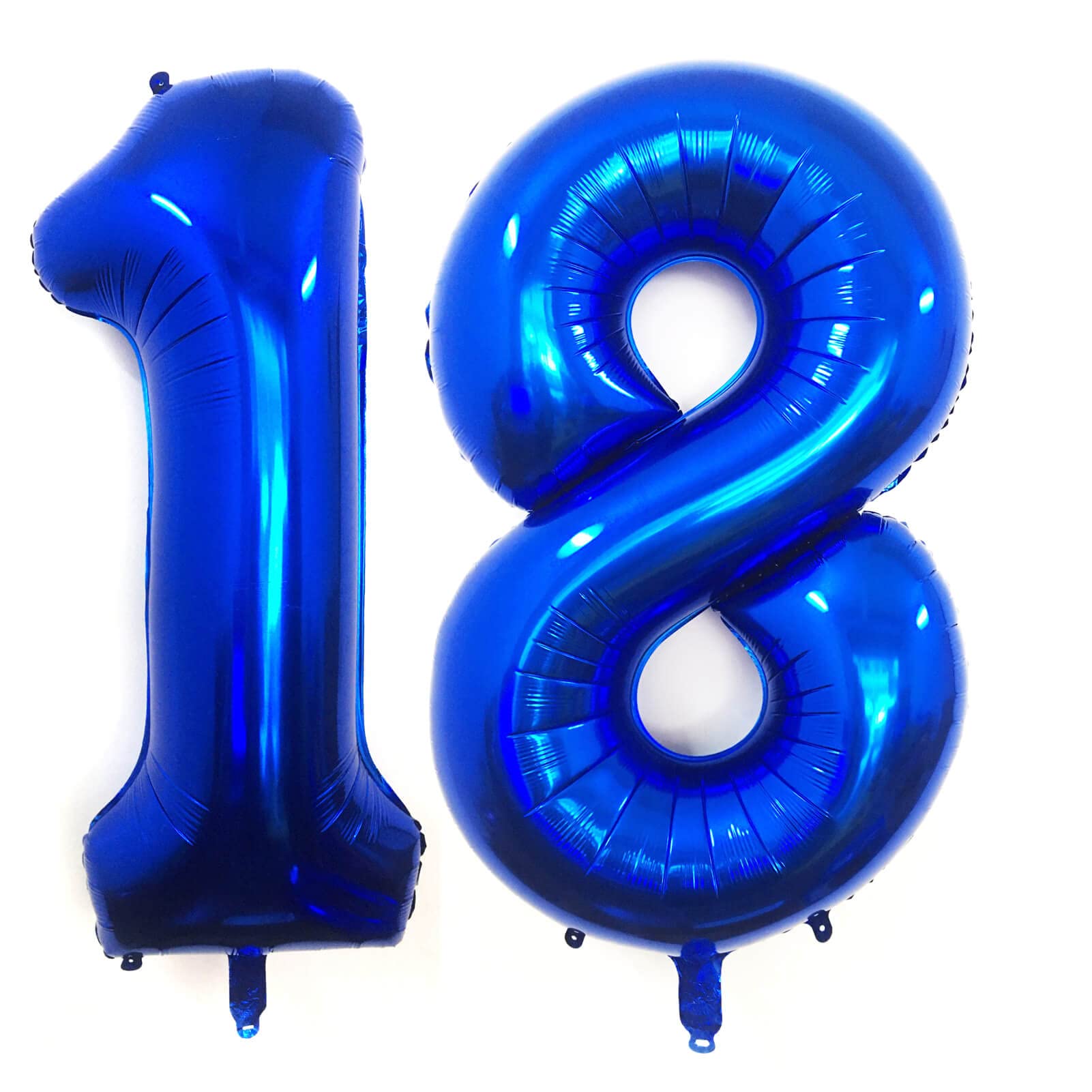 40 Inch Navy Blue 18 Number Balloons Giant 18 Balloons Navy Blue Birthday 18 Balloons 18Th Birthday Anniversary Party Decoration