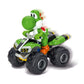 Carrera Rc Nintendo Mario Kart 2.4 Ghz Radio Remote Control Toy Car Vehicle - Yoshi Quad