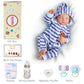 Adfo Realistic Reborn Baby Dolls Boy - 20 Inches Lifelike Baby Doll With Full Body Vinyl, Sleeping Newborn Baby Dolls Gift Toy F