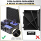 (2025 New Upgrade) Toploader Storage Plus Box For 3' X 4' 35Pt Rigid, Card Holders For Toploaders, Trading Cards & Sports Cards, Trading Card Case (Holds 600+ Cards) (Black)
