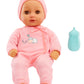 Baby Born My First Baby Ava - Light Brown Eyes: Realistic Soft-Bodied Doll For Kids Ages 1 & Up, Eyes Open & Close, Doll With Bottle
