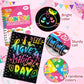 FEREDO KIDS Party Favors for Kids: 4 Pack Rainbow Scratch Art Notebook Students Classroom Gifts Bulk for Girls Boys Goodie Bags