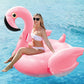 TURNMEON Giant Flamingo Pool Float, Inflatable Summer Beach Swimming Raft Lounge Ride-on Water Pool Floatie for Adults Kids Lake