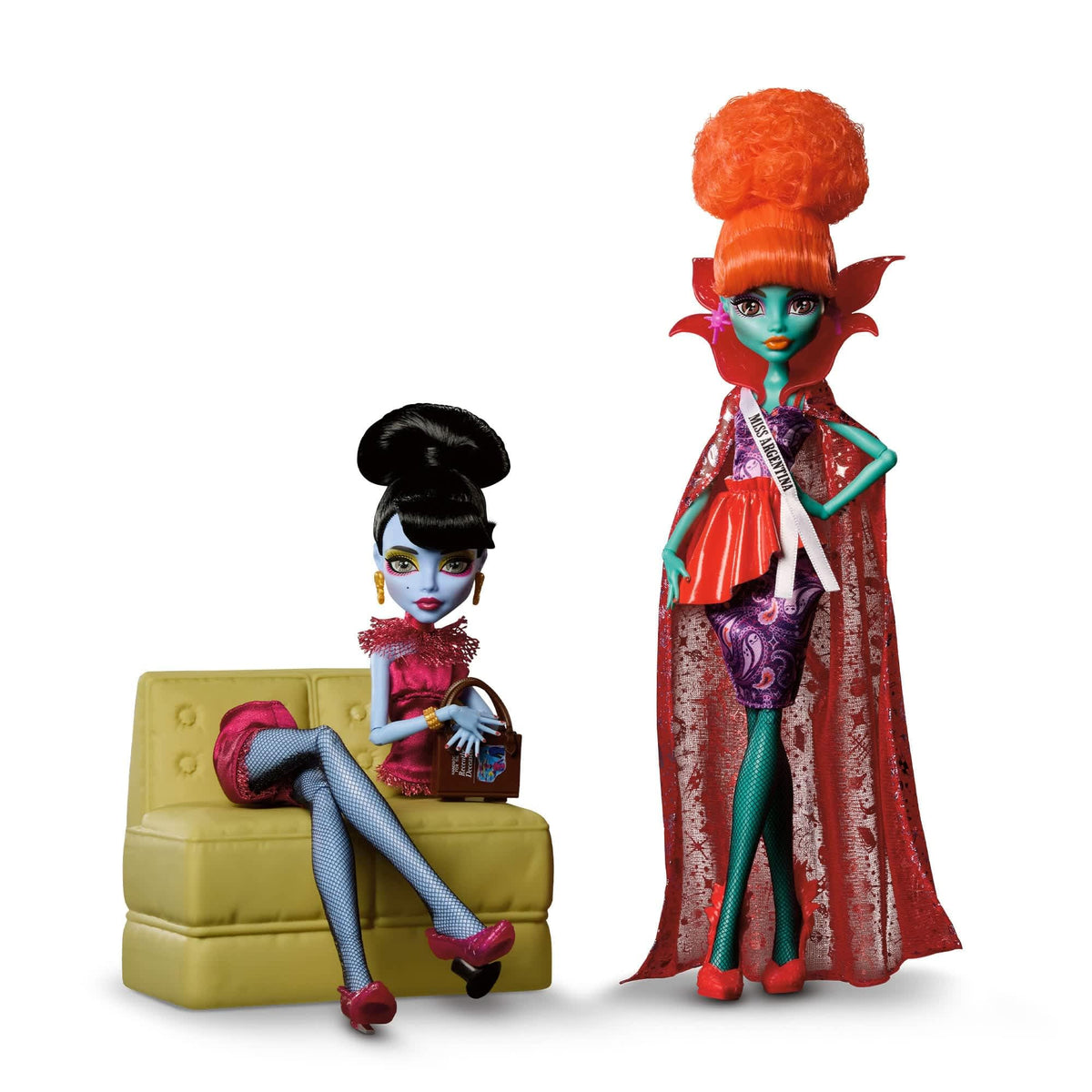 Mattel Monster High Skullector Beetlejuice Waiting Room Doll Set 2Pack