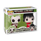 Funko Pop! Movies Beetlejuice 2-Pack - Beetlejuice & Lydia Deetz, Vinyl, Multicolor, Model 83087