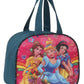Strong Life Polyester Tiffin Picnic Work School Office Lunch Bag For Kids With Bottle Holder (Sky Blue)