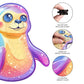 Jiroinlly Wooden Puzzles for mature-themed and Kids  100 Pieces Ocean Puzzle  Unique Shaped Sea Lions Wooden Preschool Puzzle  Toddler Wooden Puzzle Toy Gift for Family and Friends  Suitable for Family Games