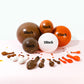129Pcs Burnt Orange Balloons Terracotta Balloon Arch Kit Rust Balloons Fall Balloon Arch Kit Double Stuffed Cream Peach Balloon