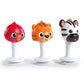 Baby Einstein Rattle & Jingle Trio High Chair Suction Toys Take-Along Musical Rattle Set Age 6 Months +, Multicolor, 3 Count