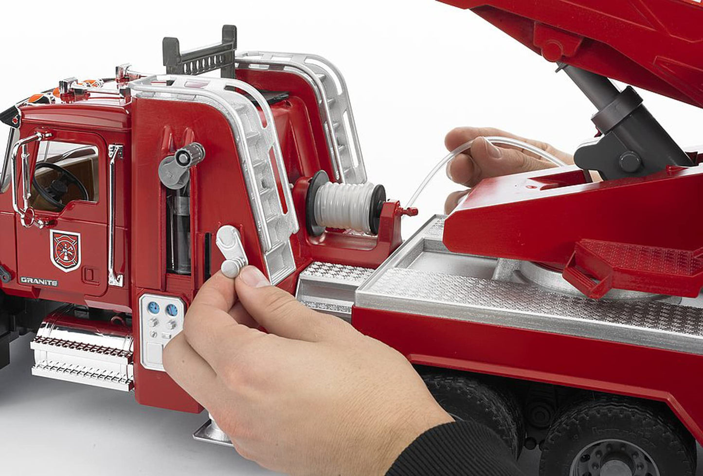 Bruder Toys Mack Granite Fire Engine with Water Pump
