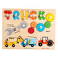 JAZZY PEARLS Montessori Busy Board Wooden Busy Board for Toddlers Kids Preschool Learning Style B|Toys & Hobbies | Educational |