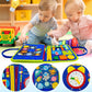 Exorany Busy Board Montessori Toys For 1 2 3 4 Year Old Boys & Girls Birthday Gifts, Sensory Toys For Toddlers 1-3, Educational Travel Toys, Preschool Activities For Learning Fine Motor Skills