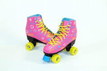 Epic Skates Blush Quad Roller Skates, Pink, Juvenile Size 10