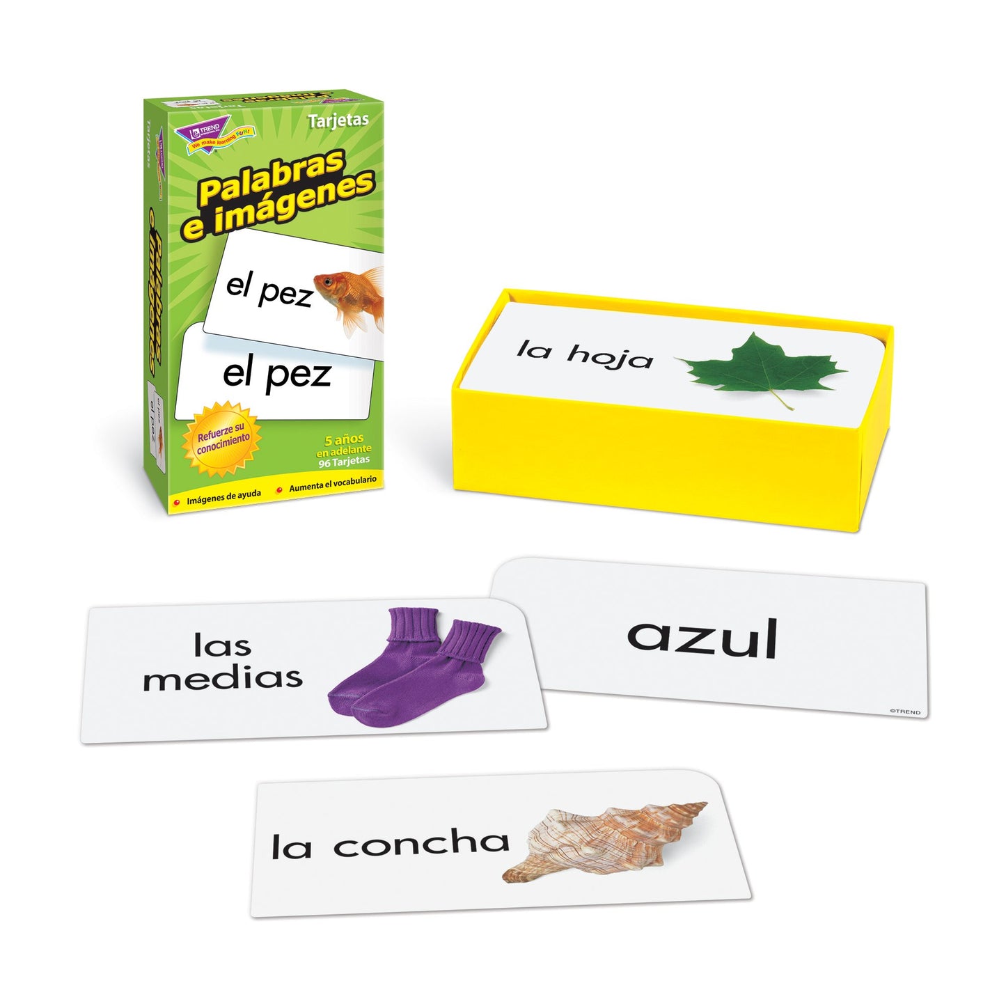 Palabras e imagenes (Picture Words) Flash Card