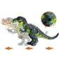 Ahco. Electric Walking Dinosaur Toys For Kids - Small Tyrannosaurus Toy With Simulated Flame And Realistic Sounds, Best Gift For 3-5 4-6 5-7 Year Old Boys & Girls