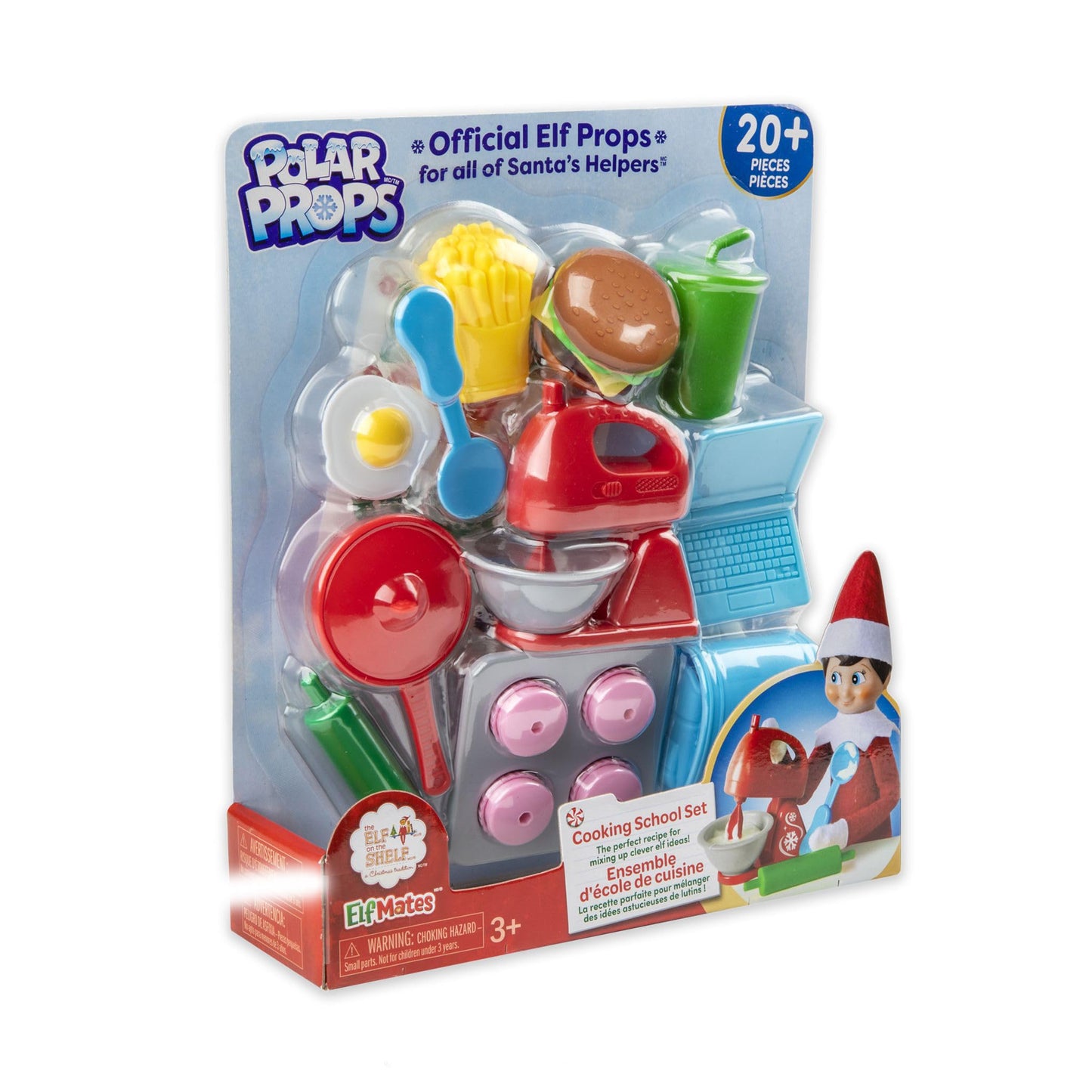Elf On The Shelf - Brown Eyed Girl Scout Elf & Elf Polar Props