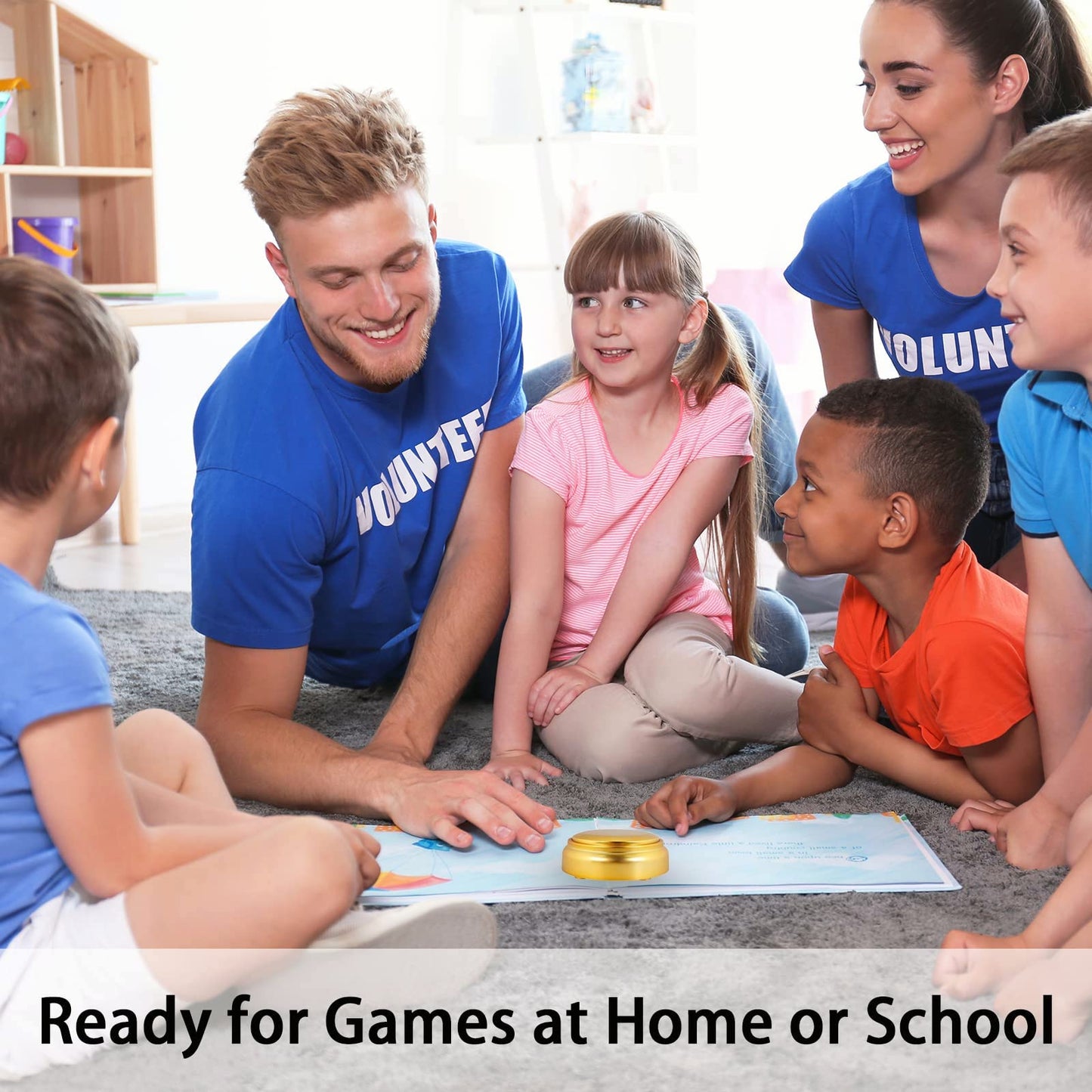 Gnatural Gold Recordable Talking Button for Dogs - 30 Sec Sound Effect Communication Button, Small Dog Training Tool