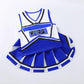 WooHand Cheerleader Costume Fancy Dress Cheer Uniform For Girls Cheer Up Costume For Girls Cheerleading Outfit With Pom Poms Hal