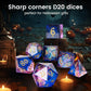 OriCraft Pink Magic Dice DND Dice Set Dungeons and Dragons Polyhedral Role Playing Gaming Dices Crystal D20 Dice Magical World E