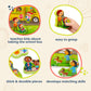 B. Toys- Peek & Explore - School Buschunky Puzzle – Puzzle For Toddlers, Kids – School Bus Puzzle – School, Bus, Students – 2 Years +