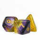 HDdais 7PCS Non-Binary-Pride Polyhedral Dice Set, Homosexual Flag D&D Dice for Dungeons and Dragons, DND Dice for RPG MTG and Ot