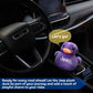 Jeep Text Logo Stuffed Animal Plush Duck Purple -Perfect Enthusiasts You'Ve Been Ducked (Purple)